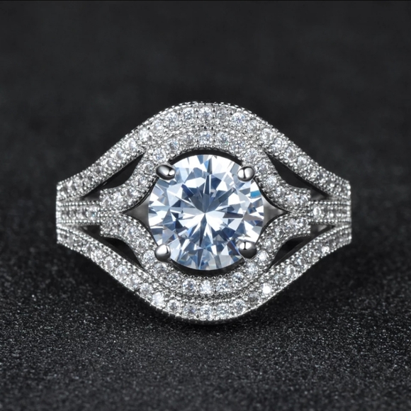 Gorgeous Luxury Crystal Ring. S8 - Picture 3 of 4